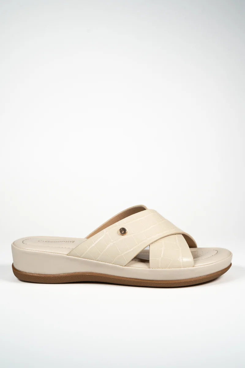 جيومني صنادل جيومني كومفورت للنساء – صنادل كاجوال مبطنة للارتداء اليومي، المنزل، السفر والمشي